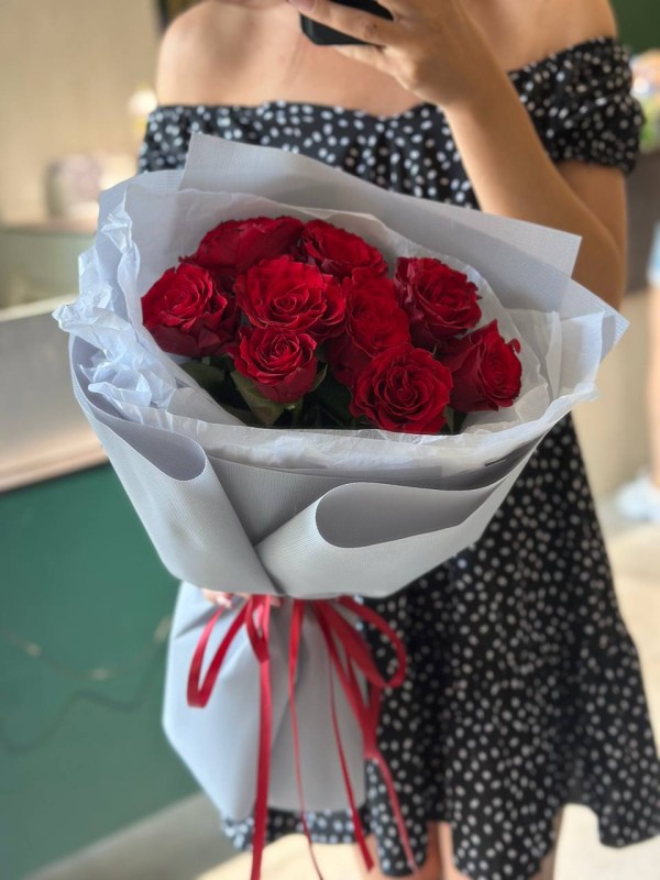 9 red roses El Toro 