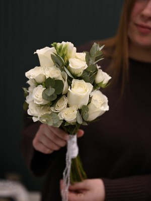 Wedding Bouquet "White Tenderness"