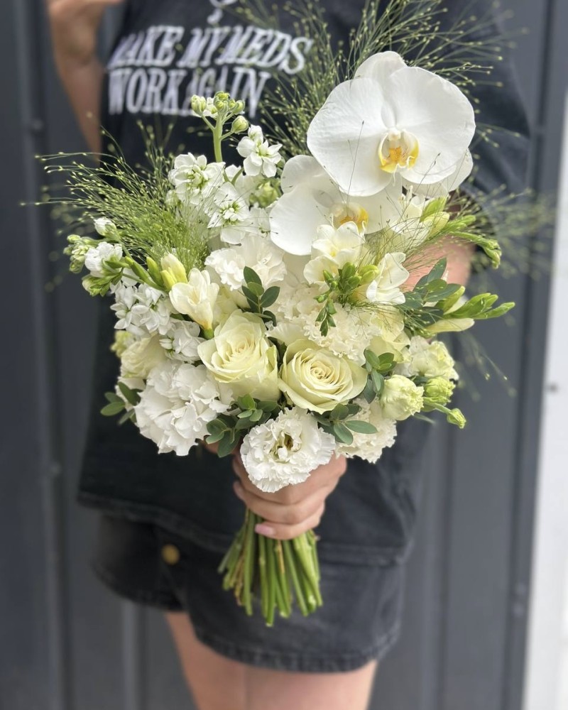 Весільний букет з фаленопсисом Floroom