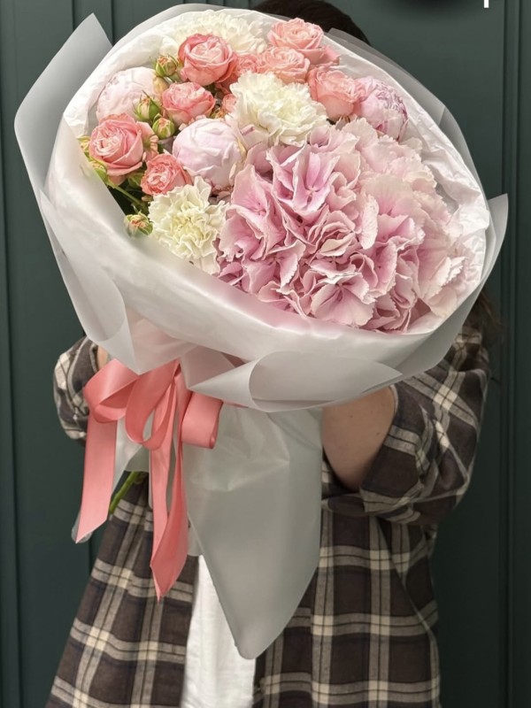 Букет «Рожева ніжність» Floroom Izmail