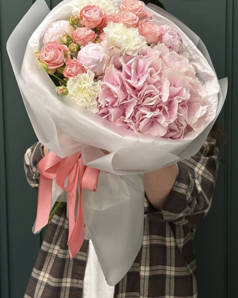 Букет «Рожева ніжність» Floroom Izmail