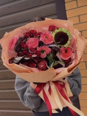 Author's bouquet "Sunny accent"