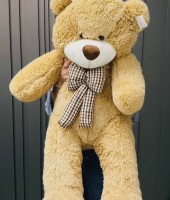Large brown teddy bear